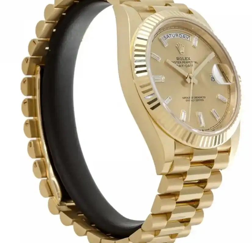 PrestigiousJewellers Day-Date 228238 Champagne Rolex 0531